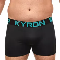 Kit 15 Cueca Box Boxer Plus Size Kyron De Microfibra Atacado