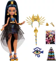 Monster High Muñeca Cleo De Nile Con Accesorios Mattel