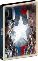 Steelbook Capitão América - Guerra Civil - Marvel Blu-ray