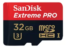 Memoria Sandisk Micro Sd 32gb Extreme Pro C10 100- 90 Mbs