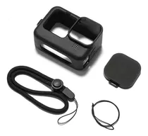 Funda De Silicona Y Vidrio Templado Gopro Hero 12 11 10 9