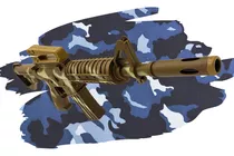 Arma Ak47 Dispara Dardos Infantil - Okidoki