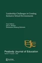 Leadership Challenges In Creating Inclusive School Enviro...