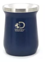 Mate Termico Acero Inoxidable Discovery Color Azul Acero