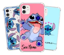 Capa Capinha Com Nome Personalizada Stitch Variadas 2