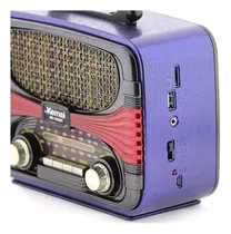Radio Portátil Tercera Edad Fm Am  Bluetooth Vintage