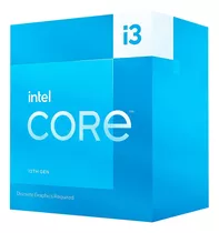 Intel Core I3 13100fi3 13100f