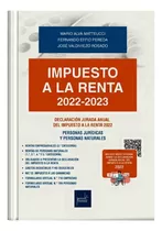 Libro Impuesto  A  La  Renta 2022 - 2023  T. Dura Original 