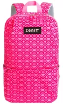 Mochila Escolar Zenit 2022 Color Rosa Chicle