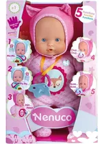 Nenuco Bebé Rosa 5 Funciones Muñeca Niña Interactivo