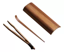 Accesorios Para Juego De Té, Aguja De Bambú, Cucharilla, Cli