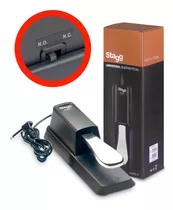 Pedal Sustain Stagg Susped 10 Universal Piano Para Teclado