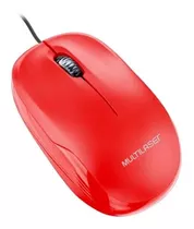 Mouse Multilaser  Office Mo292 Vermelho