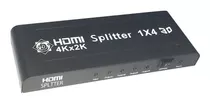 Splitter Hdmi Delcom De 1x4 Salidas P/ Tv Full Hd 3d Switch