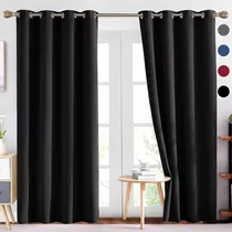 Cortinas Blackout Ventana 280x220cm Dormitorio Sala 2 Panele