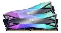 Memória Gamer 16gb (2x8gb) Xpg Spectrix D60g Ddr4 3200 Mhz