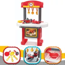 Brinquedo Cozinha Infantil Menino Menina Fogão Pia Forno 