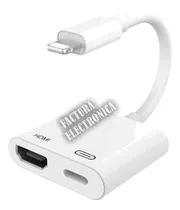 Adaptador Convertidor Cable Lightning Hdmi Para iPhone iPad