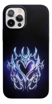 Funda Corazon Fuego Para Samsung Galaxy