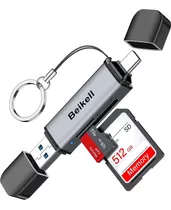 Lecto Tarjeta Sd 4en1 Micro Sd, Sd, Usb Tipo A Y Tipo C