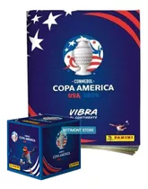 Álbum Pasta Blanda+caja X 50 Copa América Usa 2024 Panini