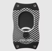 Cortador De Puros Colibri Guillotina Recto Carbon Whit/black