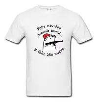 Playera Flork Navidad, Feliz Navidad Inmundo Animal