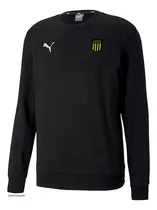 Buzo Puma Peñarol Fútbol Crew Unisex Niña Niño Mvd Sport