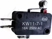 Chave Micro Switch Kw11-7-2 16a Roldana 14mm 10 Pçs