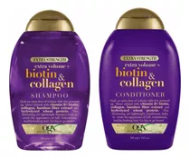 Ogx Biotin Y Colageno Pack Shampoo Y Acondicionador Original