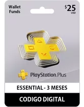 Playstation Plus Membresia Por 3 Meses [ Código Digital ]   