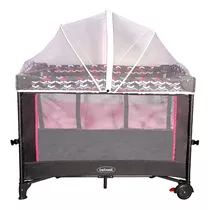 Cuna Corral Tipo Colecho Sleep Bebesit Color Rosa