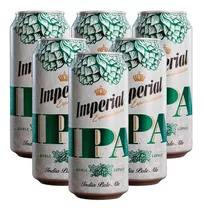 Cerveza Imperial Ipa 473 Ml Pack X6 Zetta Bebidas