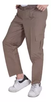 Pantalón Hombre Nautico Bolsillo Cargo Tela Gross Liviano