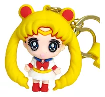 Llavero Goma Premium Sailor Moon Con Correa Varios Modelos