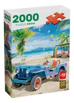 Puzzle 2000 Peças Casa Na Praia