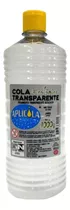 Cola Transparente 1kg Aplicola Ideal Para Slime Lavável