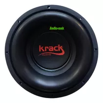 Subwoofer 10 Krack Doble Bobina Kew-104xb 500 Rms Color Negro