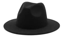 Sombrero De Fedora Elegante Unicolor Moda Tendencia Unisex 