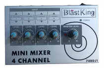 Mezclador Mixer Blast King 4 Ch 12v