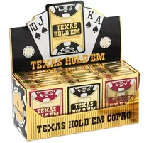 Caixa C/ 12 Baralhos Copag Texas Hold'em Poker Profissional