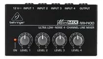 Micro Mezcladora Mixer Behringer Micromix Mx400 Original