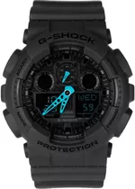 Reloj Original Casio® G Shock Black Blue 200 Mts W. R. Nuevo
