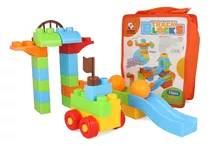 Juego De Bloques Infantil Para Armar Didactico Con Bolso 33