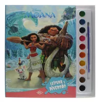 Livro Disney - Aquarela - Moana 2