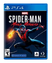Spider Man Miles Morales Marvel Ps4 Fisico Sellado Nuevo