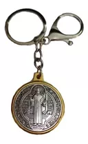 Llavero Medalla San Benito Santo Protector
