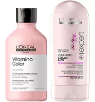 Shampoo+ Condition Para Cabello Teñido Loreal Vitamino Color