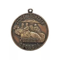 Medalla Stone Mountaine Confederate Memorial Georgia
