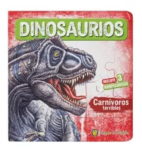 Libro Dinosaurios Rompecabezas Carnivoros Terribles